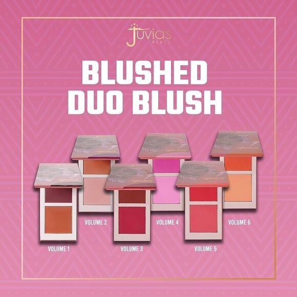 Juvia's Place Blushed Duo - Powder Palette Pick Your Shade NIB - Picture 1 of 5